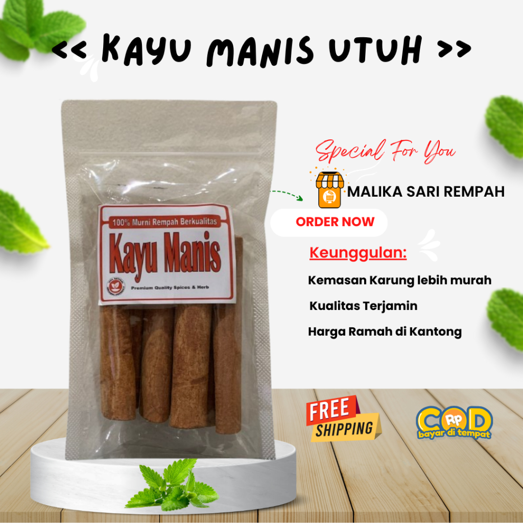

Kayu Manis Stik Asli Ekonomis