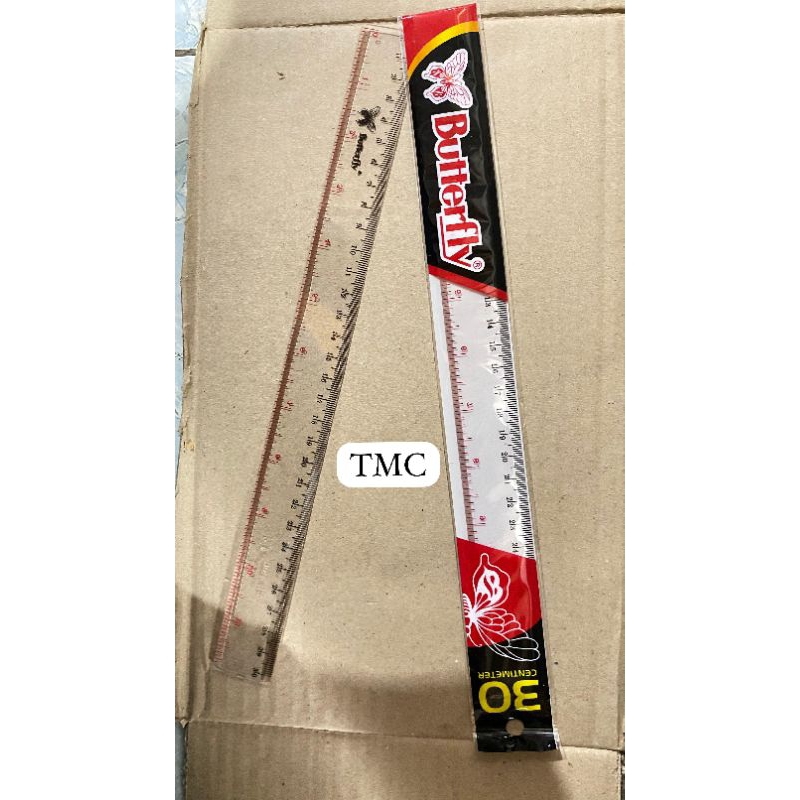 

Penggaris 30cm | Alat Tulis Sekolah | Penggaris Butterfly | 100% Original [BISA COD]