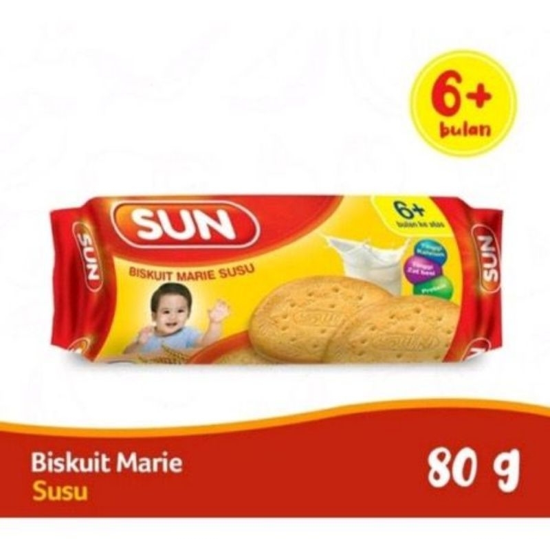 Sun Biskuit Marie Susu