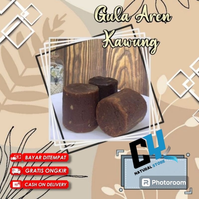 

Gula Aren Kawung kemasan hemat 500gram