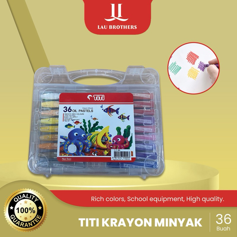 

TITI CRAYON OIL PASTEL 36 COLOR TI-P-36S (1SET)