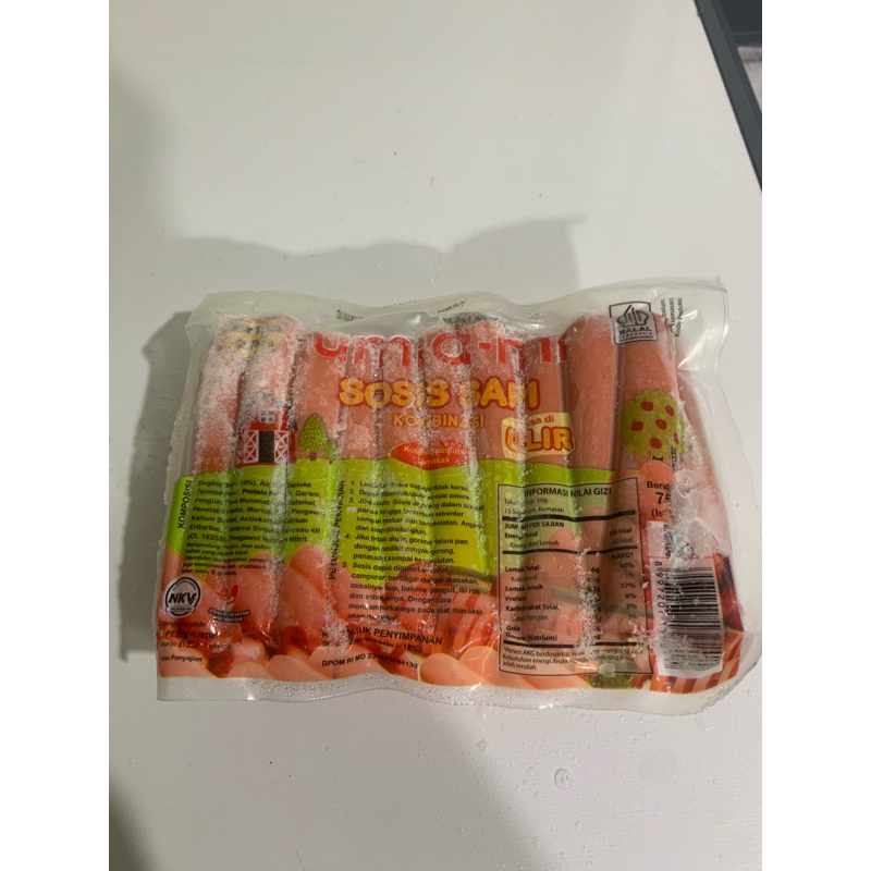 

Umi Ami Sosis Ulir isi 30pcs