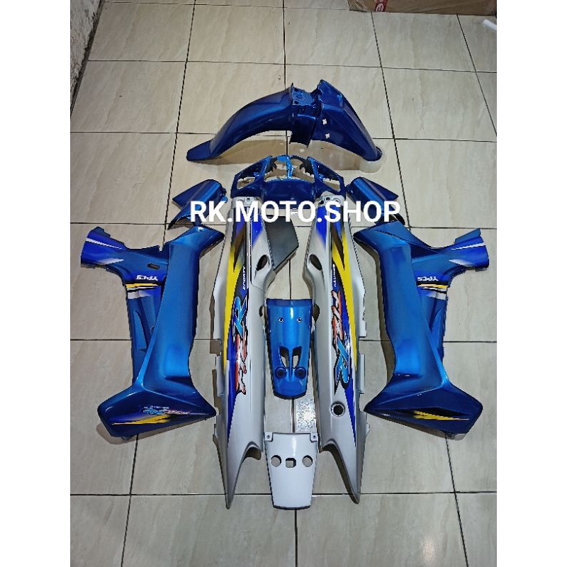 cover bodi Fizr Full set bodi montor fizr limitid edition biru silver