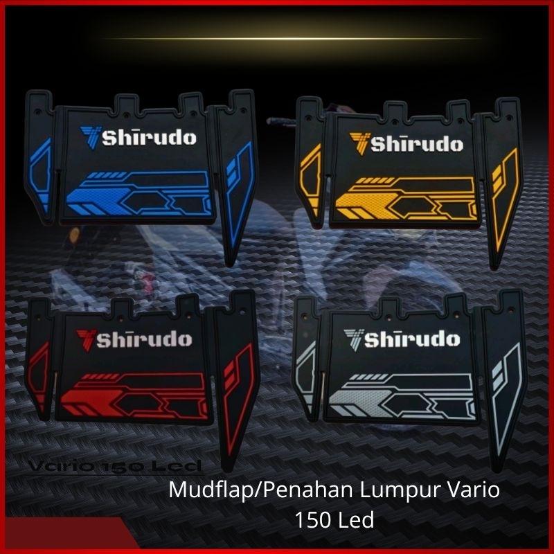Mudflap Vario 150 Led / Karet Kolong Vario 150 LED