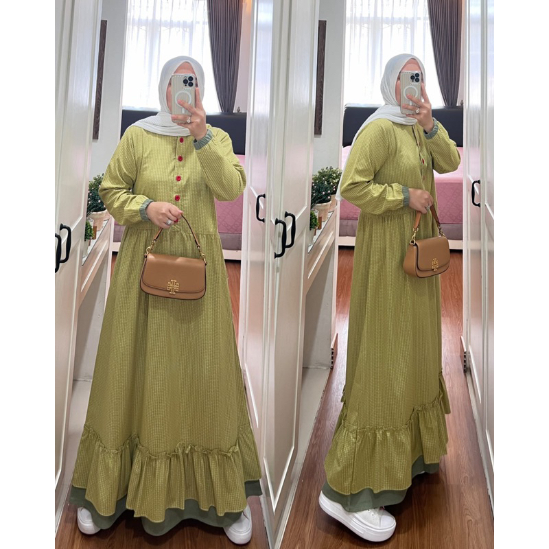 Gamis Syaina best seller by Syaina semut