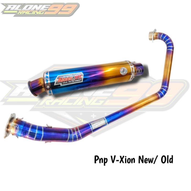 Knalpot Original Alone99 Best Perfomance For Vxion New/Old free kaos Alone99