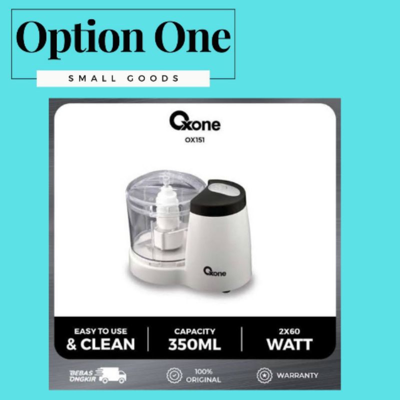 Oxone Mini Chopper 350ml 120watt OX-151 / OX 151 / OX151