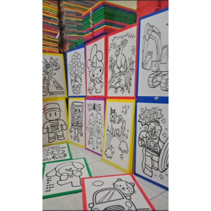 Gabus Lukis (Sterofoam)