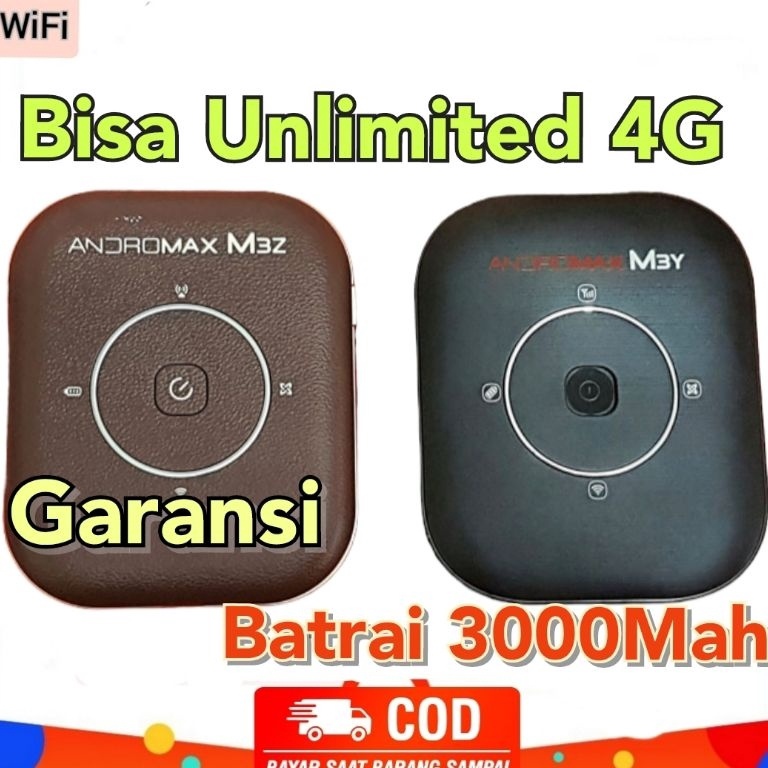 Terlaris WIFI Modem mifi Andromax M2y M3Y M3Z M6 M3S UNLOCK Smartfren 4G murah bisa Smartfren unlimi