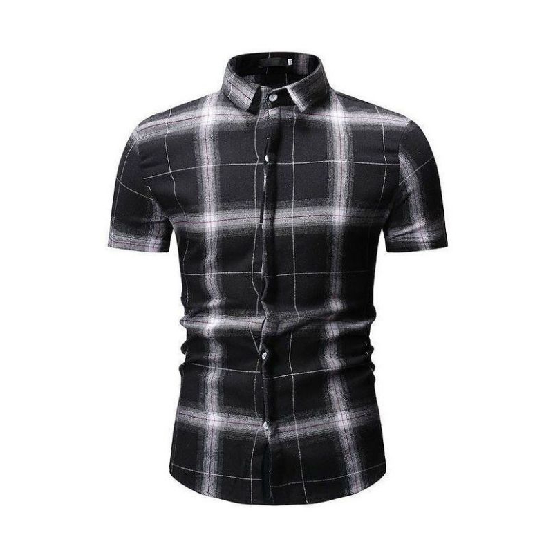 Kemeja Volcom Hurley Flanel Pria Lengan Pendek