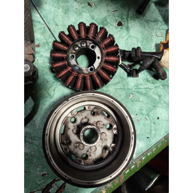 spul sepul + magnet Lexi aerox barang masih bagus ori bawaan copotan motor asli bawaan