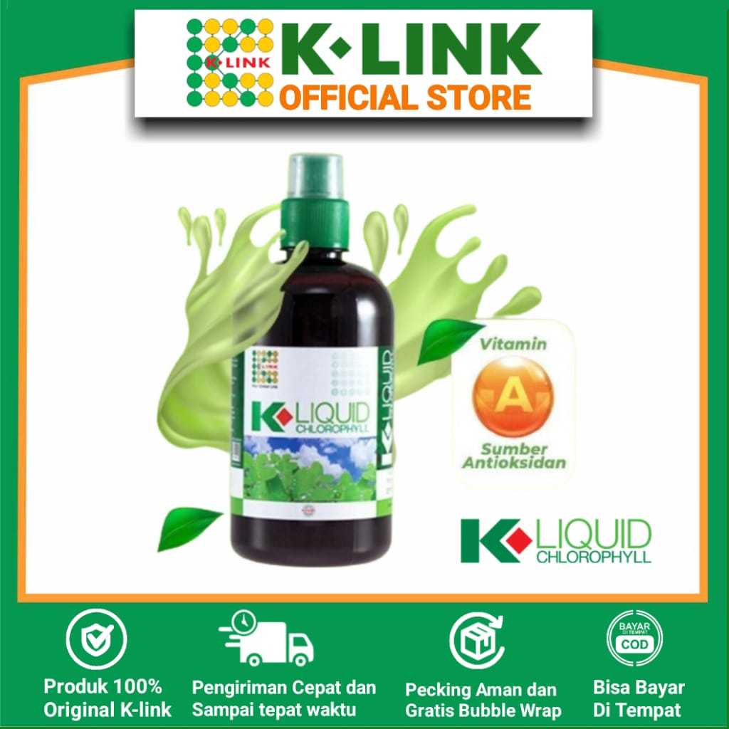 Kliquid Chlorophyl Original.Kloropil K link Original.klorofil asli.Klorofil K link 500 ml.Klorofil Asli Murah.