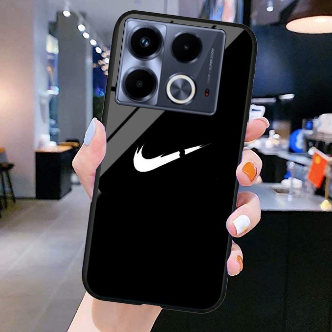 Softcase Glass [SC237] For Infinix Note 40 - Softcase Glass Infinix Note 40 - Kesing Hp Infinix Note