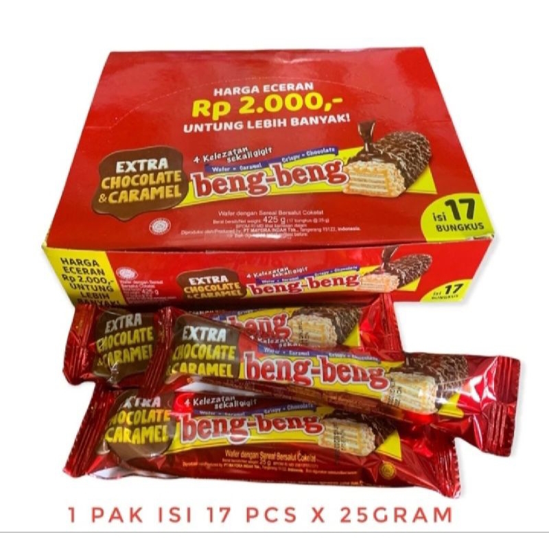 

Beng_Beng 25 gram |Snack| Wafer| Coklat BengBeng Mini | Beng share it bengbeng share it bengbeng coklat termurah