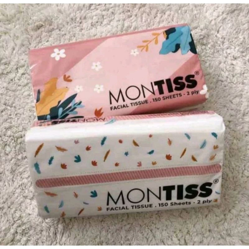 Montiss Facial Tissue 150's | Tisu Montiss 150 sheets