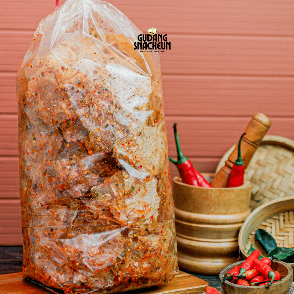 

Keripik Kaca 120g Pedas Cikruh Daun Jeruk