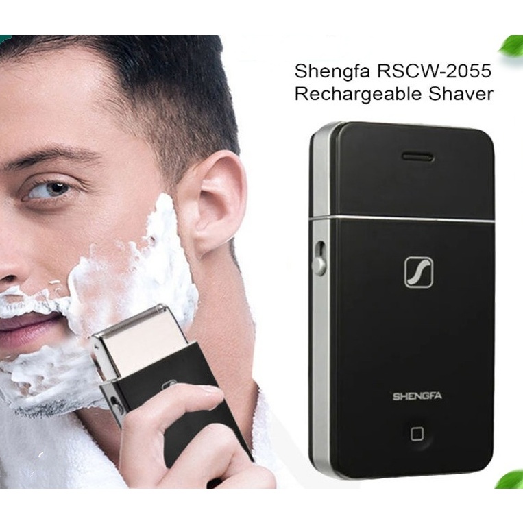 Alat cukur listrik bolak-balik Standar Eropa Alat Cukur Kumis Dan Jenggot Sengfa Shaver Cas Cukuran 