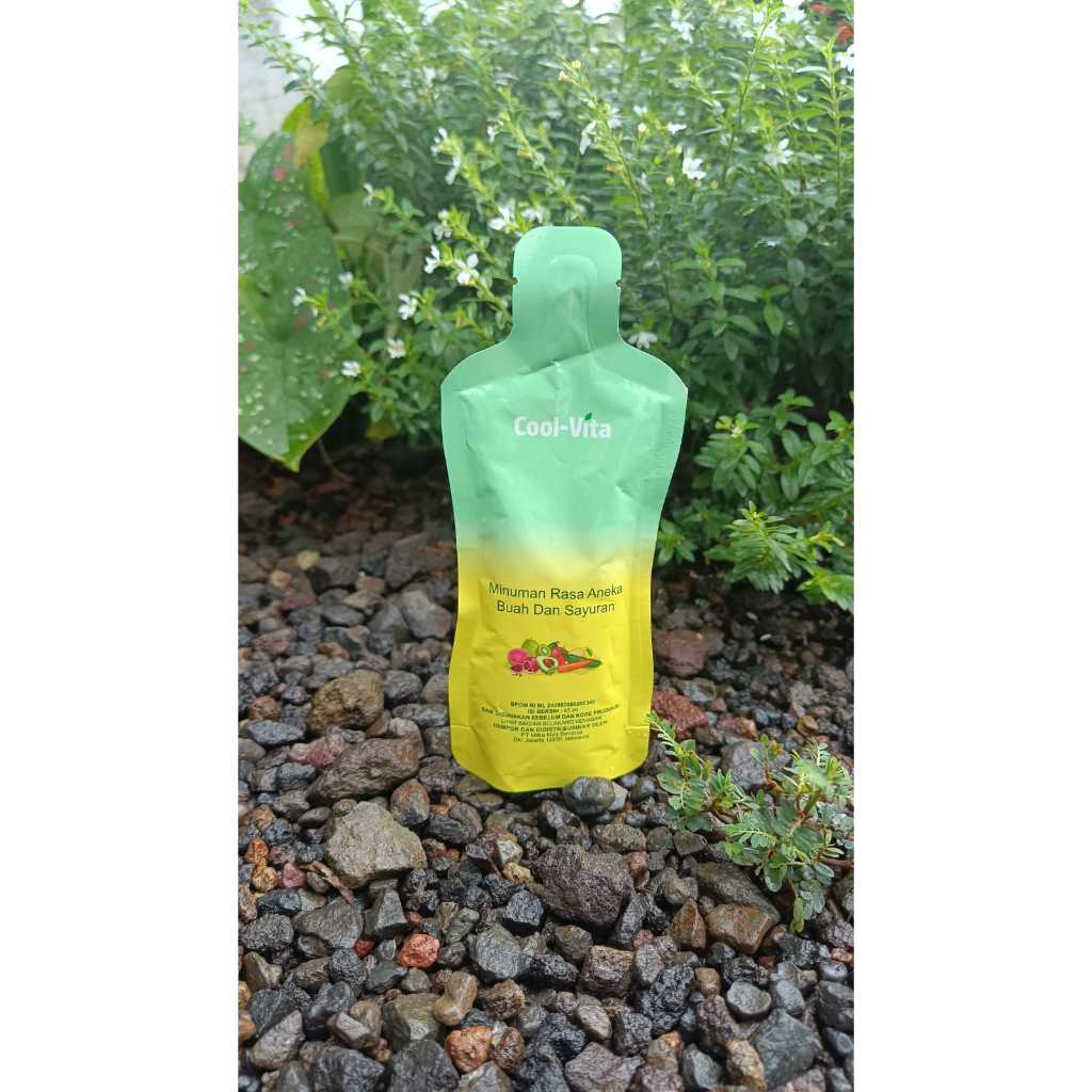 Coolvita Fiber Detox Slimkeep Drink/coolvita rasa buah dan sayur