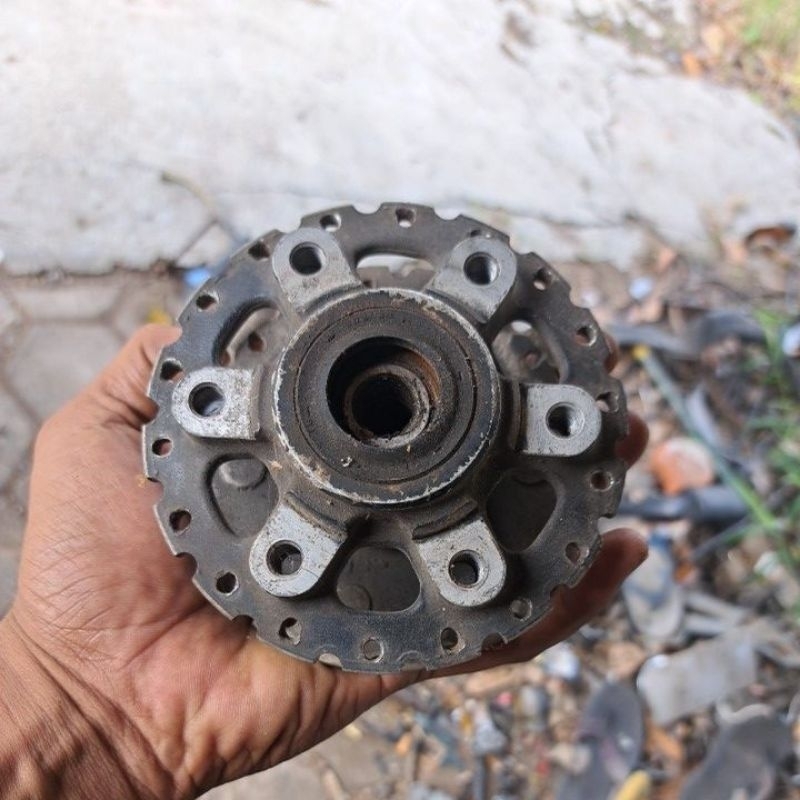 tromol depan tiger revo bubutan