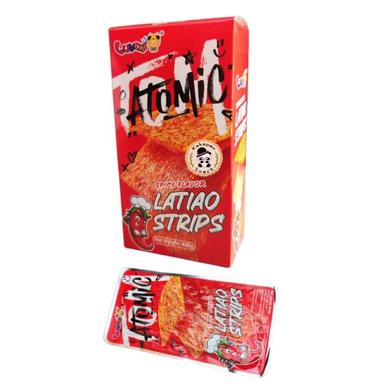 

LUVMI LATIAO STRIPS MERAH BOX ISI 20