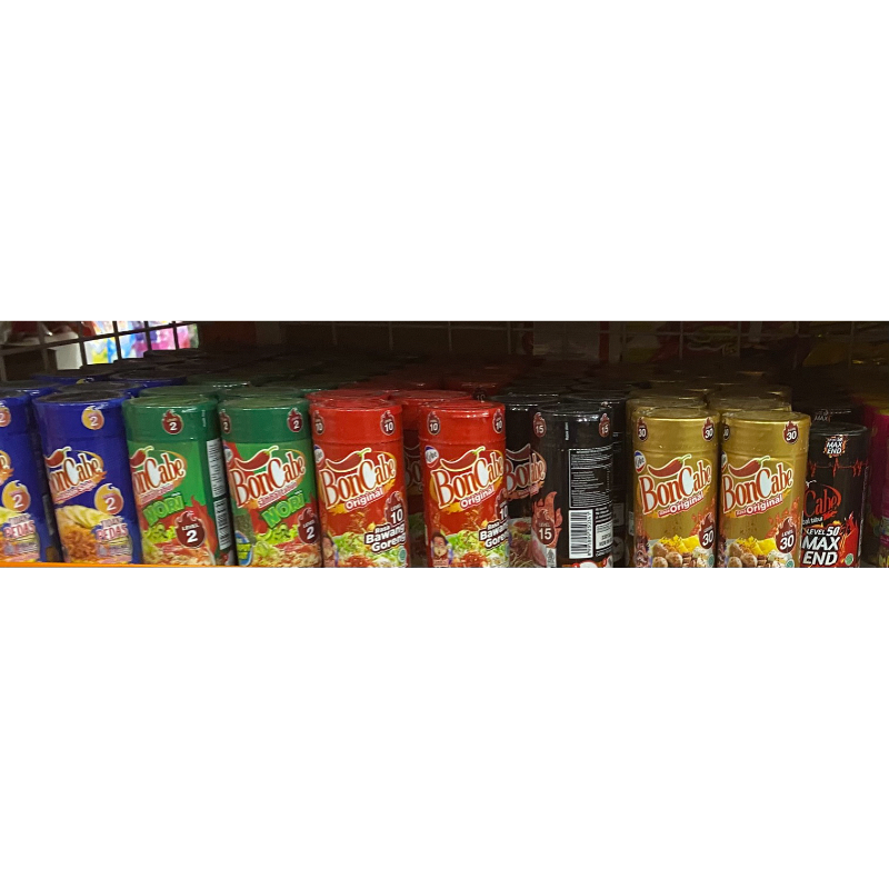 

Kobe BonCabe Original Botol Level 10 / 15 / 30 Chili Sambal Tabur - ORI 10
