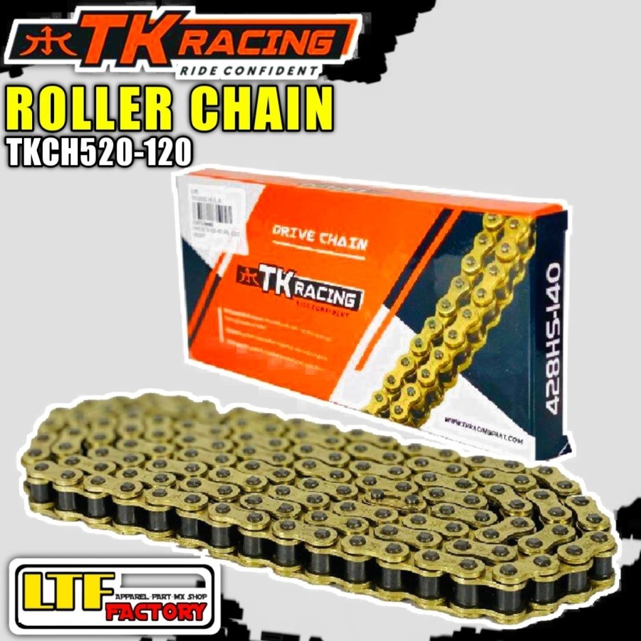 TK 520 HS 120L - UNIVERSAL Roller Chain - Rantai Sepeda Motor Trail Ninja Tiger R KTM SX-F XC-F EXC-