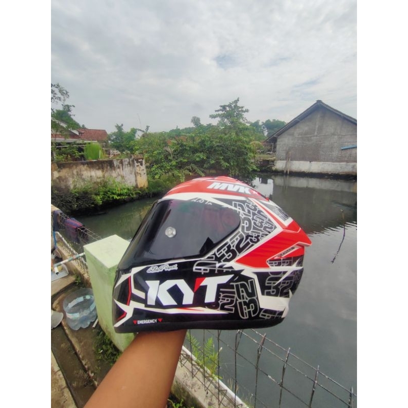 HELM KYT NX RACE ISAC VINALES SECOND