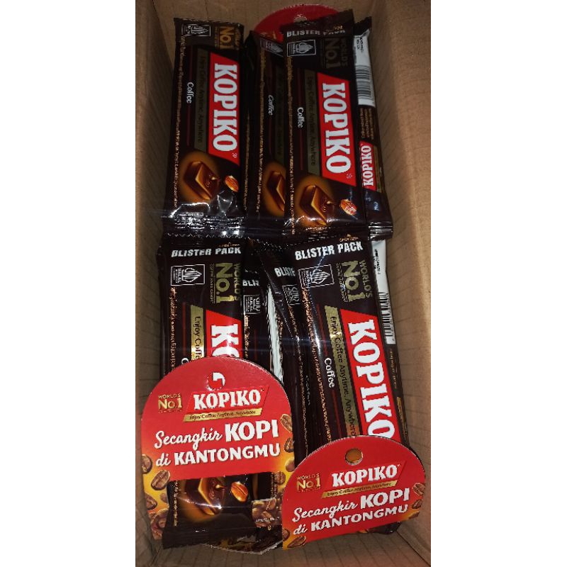 

PERMEN KOPIKO BLISTER 17.5GR isi 12 kemasan , tiap kemasan isi 4 butir