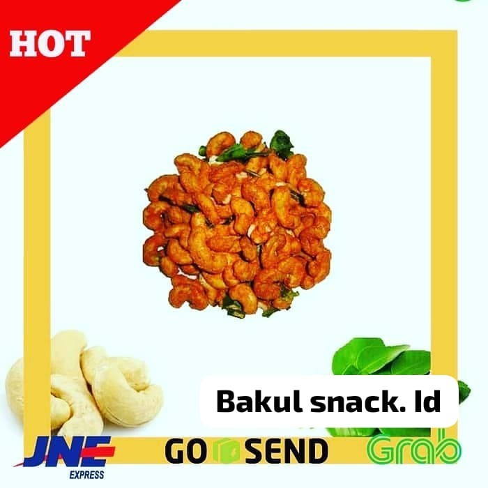 

BAKUL SNACK KACANG MEDE THAILAND ( METE ) TEPUNG / PEDAS MURAH 500 GR