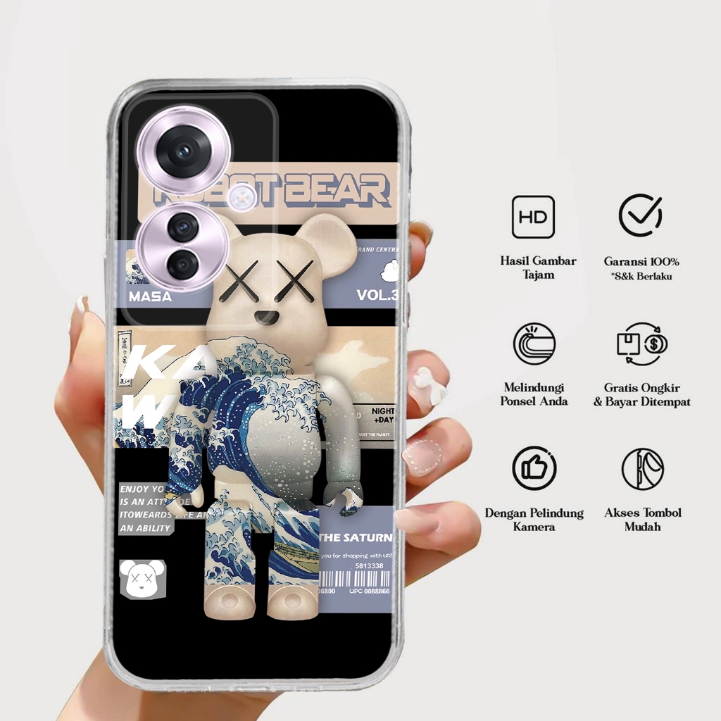 CASE OPPO RENO 11F 5G - Casing OPPO RENO 11F 5G Terbaru AERO STORE [ MOTIF 45 ] Silikon - Case Hp OP