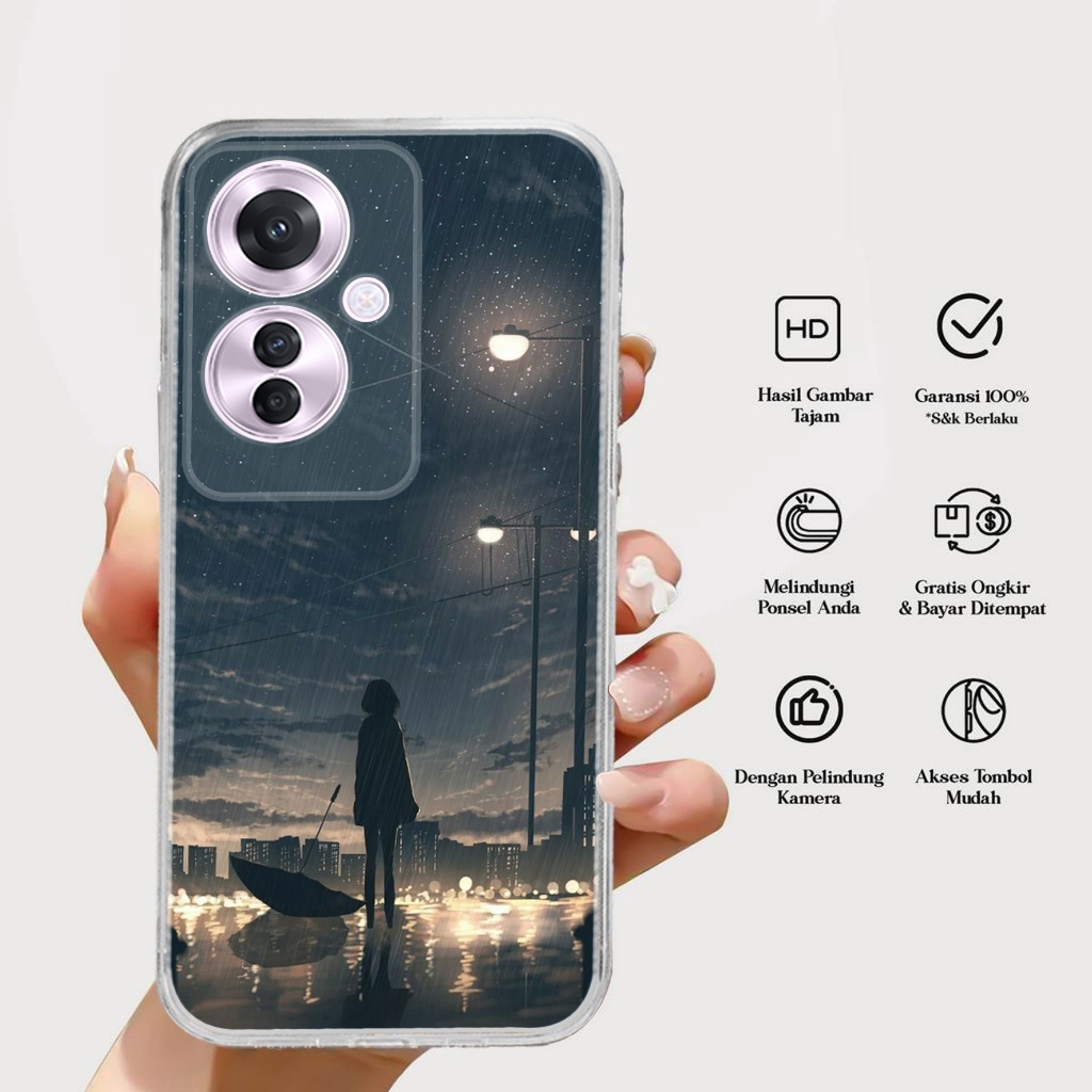 CASE OPPO RENO 11F 5G - Casing OPPO RENO 11F 5G Terbaru AERO STORE [ MOTIF 49 ] Silikon - Case Hp OP