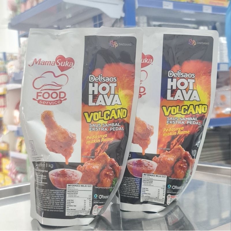 

Mama Suka Hot Lava Volcano 1kg/Delisaos Hot Lava Volcano/Delisaos Volcano