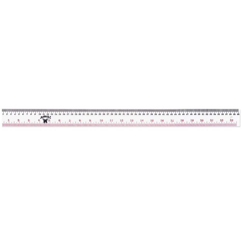 

RULER / GARISAN / PENGGARIS ACRYLIC / PENGGARIS AKRILIK / PENGGARIS BENING CLEAR TRANSPARAN / PENGGARIS BUTTERFLY 60 CM