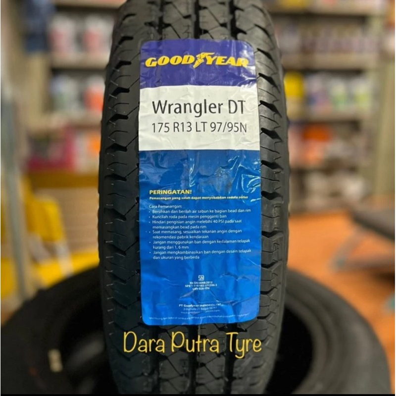 Ban 175 R13 LT 97/95SN Goodyear Wrangler DT ( Pick Up )
