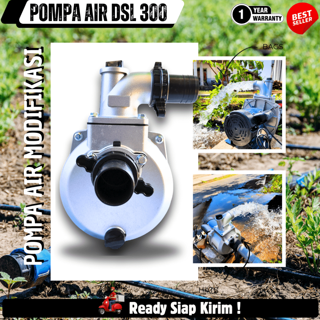 READY pompa air modifikasi keongan diesel pipa 2 dim debit air super besar NONSTOP free tusen klep