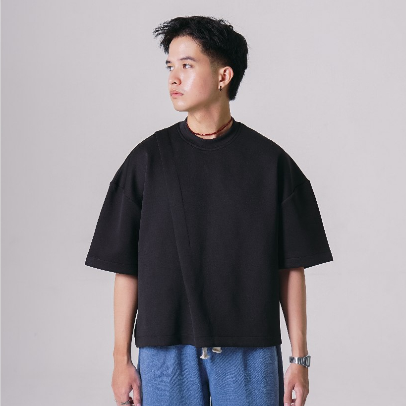 GAGNE Tshirt - EGALITE Boxy Tshirt Black