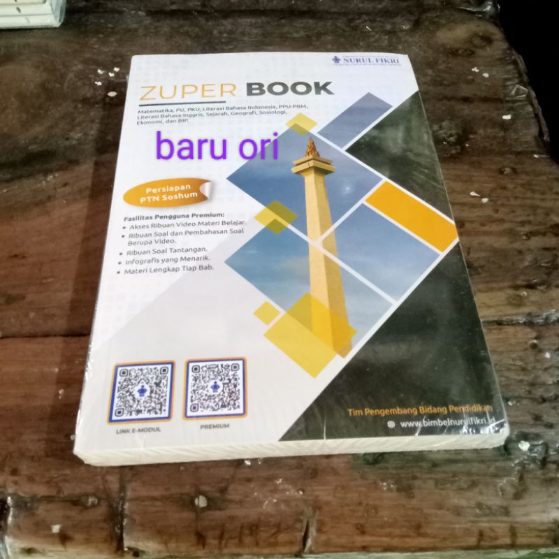 Buku ZUPER BOOK Persiapan PTN Soshum - NURUL FIKRI - Kantor Pusat BKB NURUL FIKRI