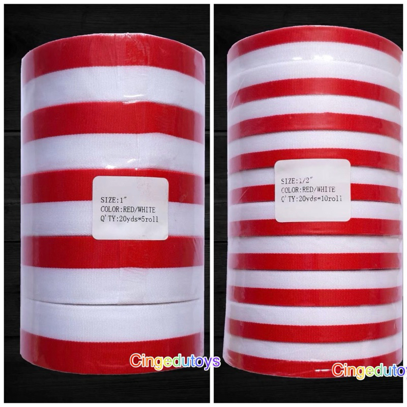 

Pita merah putih hut RI ukuran 1inch atau 2 inch
