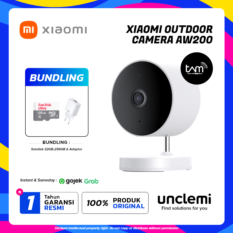 Xiaomi AW200 Outdoor Camera IP65 Tahan Debu & Xiaomi CCTV C200 / C300