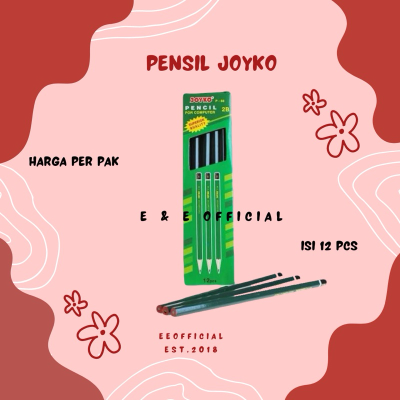 PENSIL JOYKO / PENSIL P88 / PENSIL JOYKO HITAM P-92