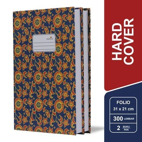 

Buku Tulis Hard Cover Folio 300 lbr - PAPERLINE