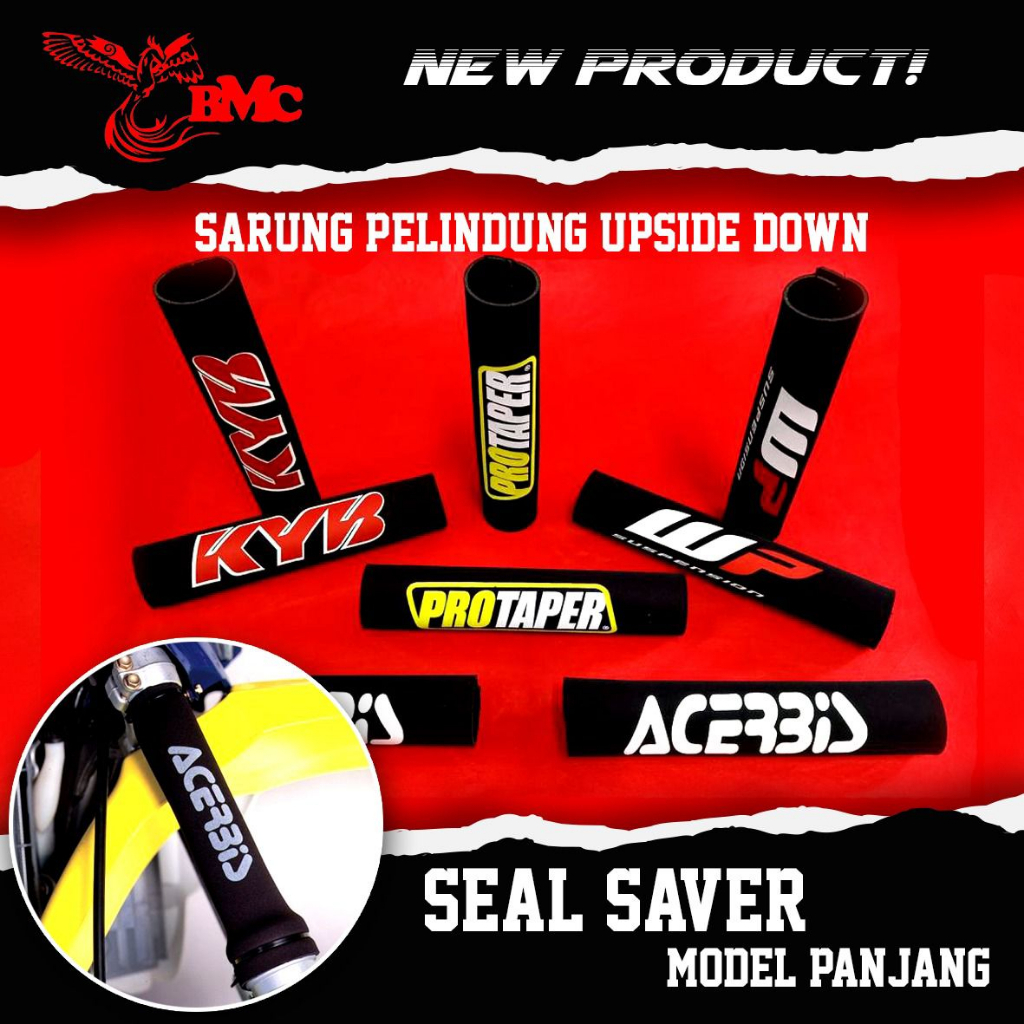 Sarung Pelindung Seal Saver Shock Depan Upside Down Panjang Dan Pendek