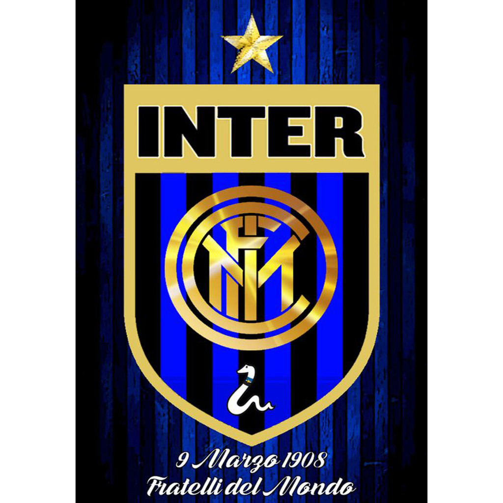 Poster jumbo uk 70 x 100 cm bahan albatros logo club bola dunia