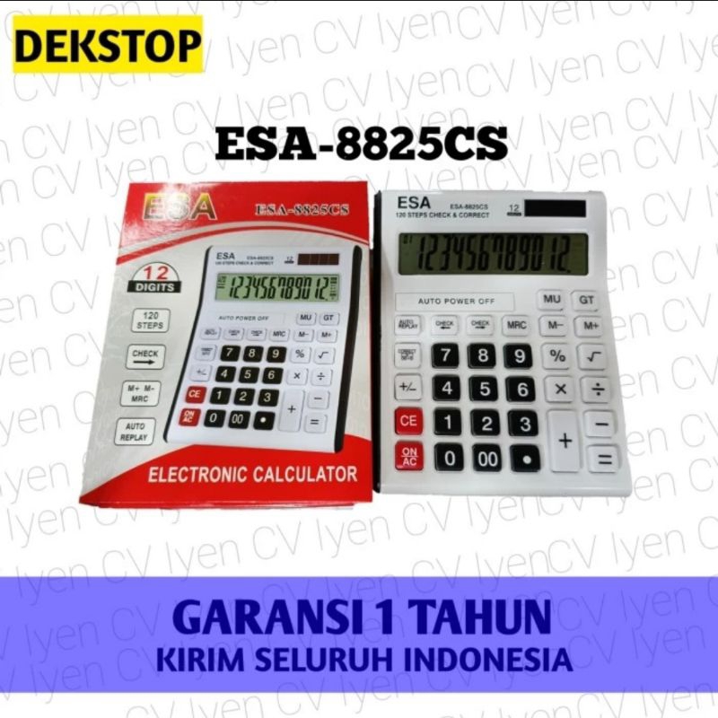 

Kalkulator ESA 8825 / Kalkulator ESA / Kalkulator Murah
