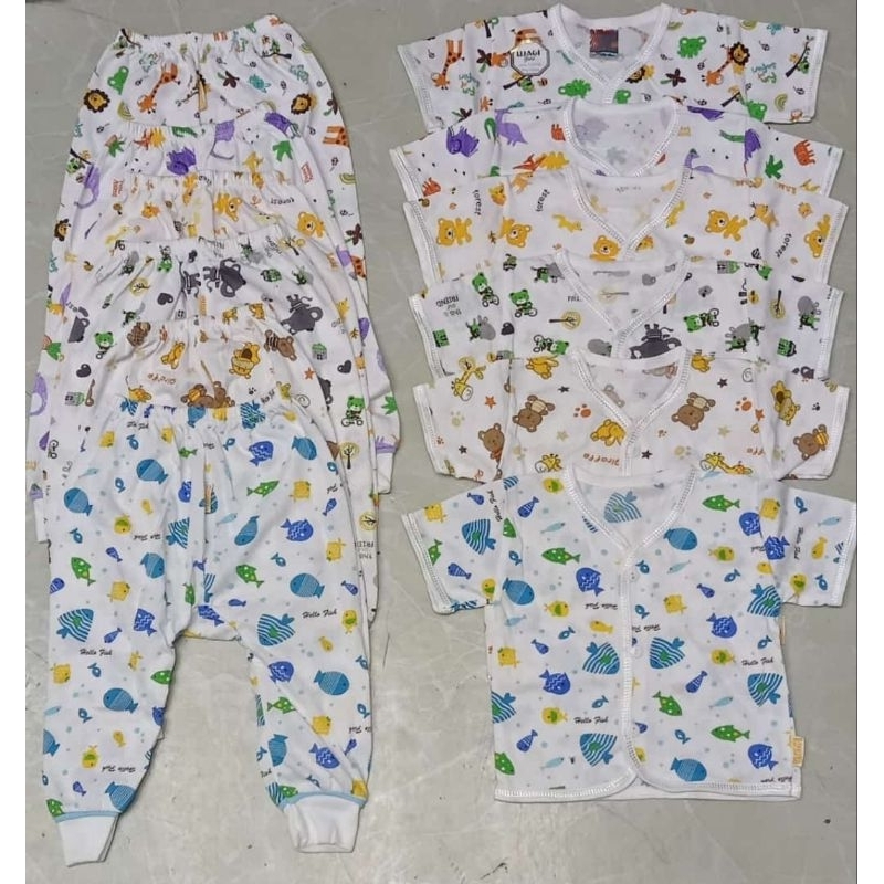 Set USAGI Newborn (6 pasang) / usagi full print