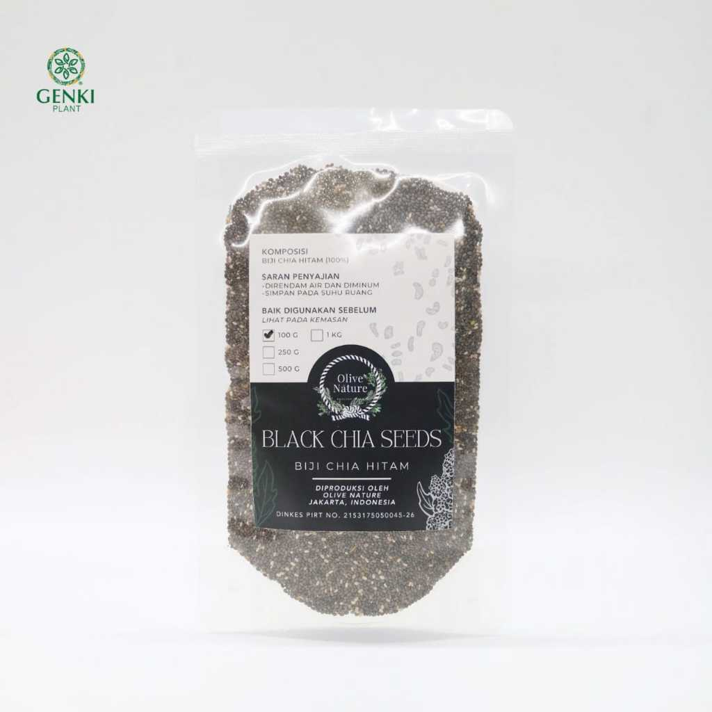 

Natural Black Chia Seed / Biji Chia Hitam - 100 g