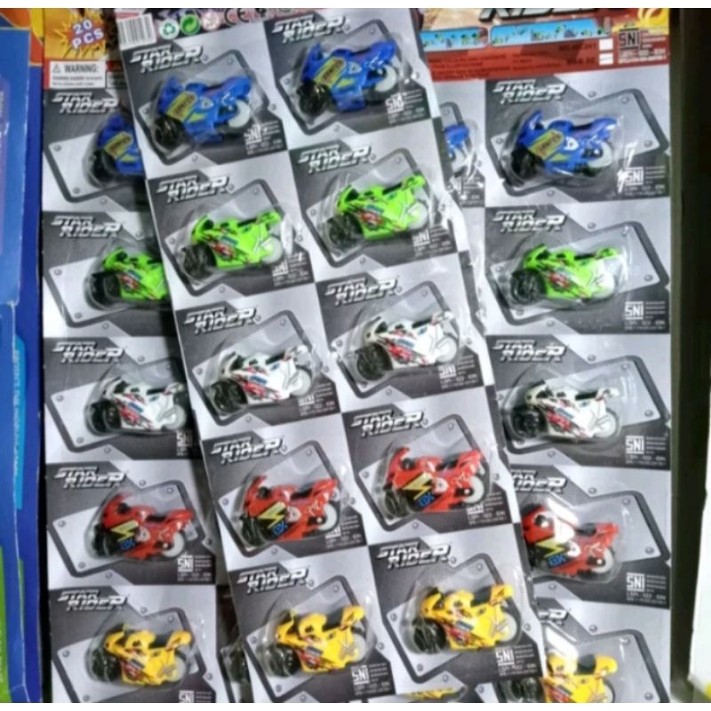 1 PCS MAINAN ANAK MAINAN MOTOR GP MINI