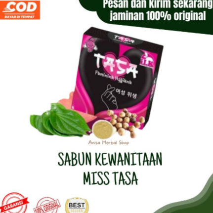Sabun Tasa /10 PCS Perapat Miss V 5 IN 1 TERBARU original dan BAR SOAP by ILK miss tasa