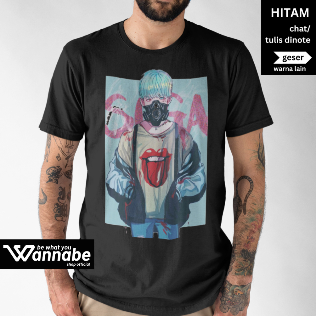 KAOS BAND BTS SUGA 6 SIZE S - 7XL DEWASA JUMBO BIGSIZE BIG SIZE & KAOS ANAK KAOS PREMIUM