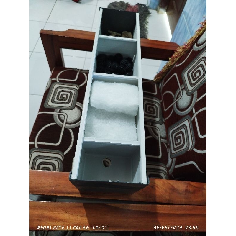 FILTER TALANG PVC 60CM + MEDIA PEMBERSIH